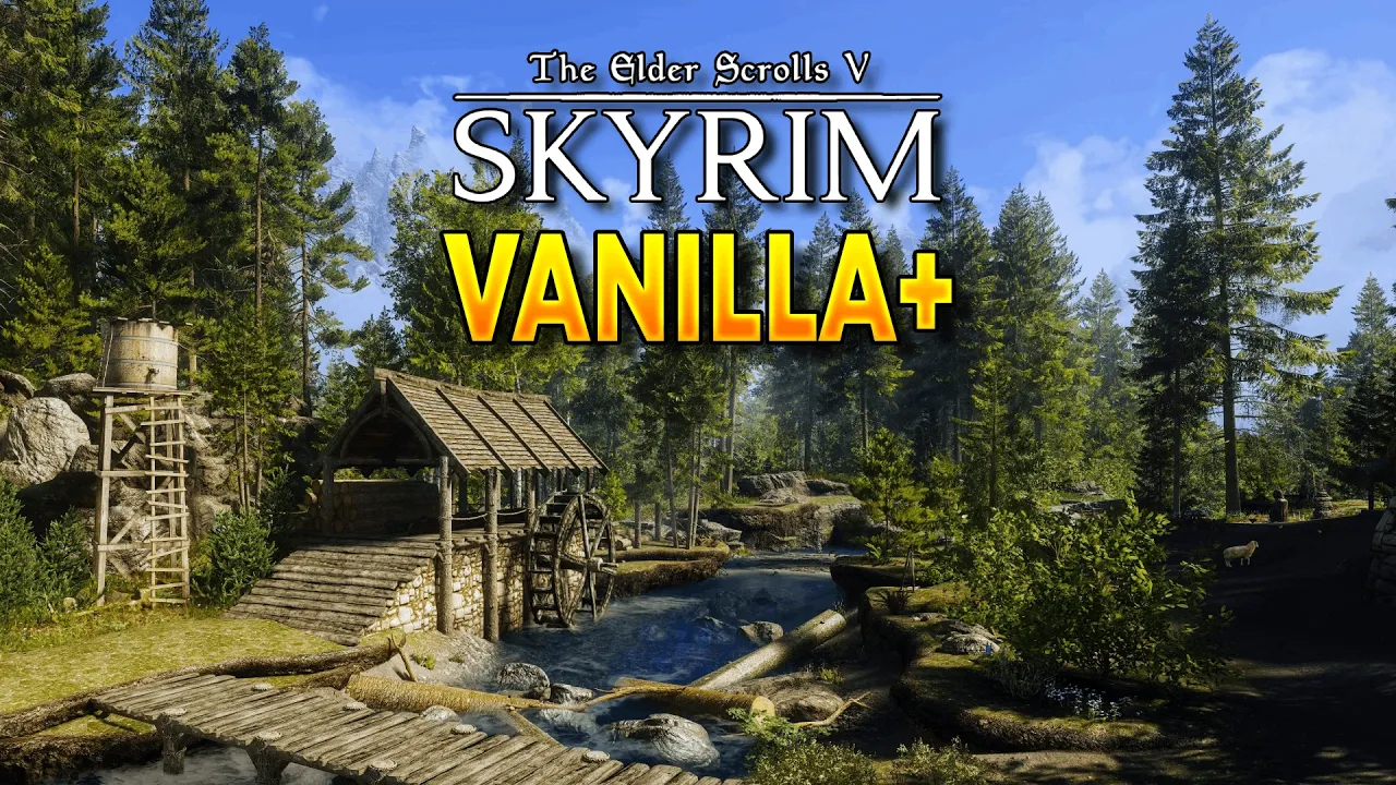 Skyrim Origins Of FROST - The Best Vanilla+ Graphics You've Ever Seen