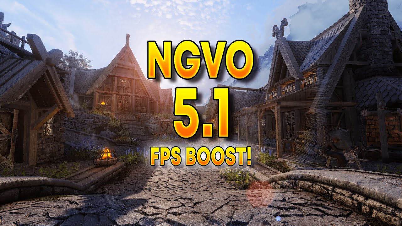Skyrim NGVO 5.1 Update - Insane Graphics AND Better FPS??