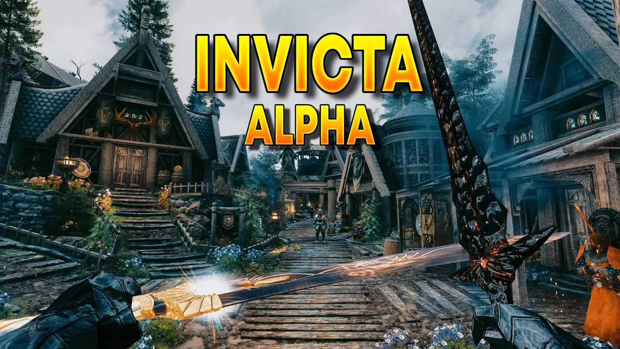 This Skyrim Modlist Has Serious Potential! (Invicta Install & Gameplay)