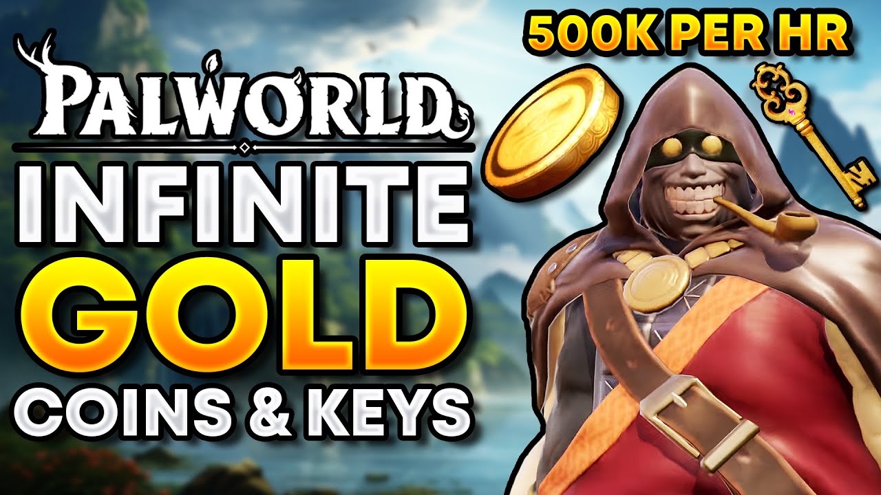 Palworld - EASY GOLD FARM & INFINITE Gold Keys!