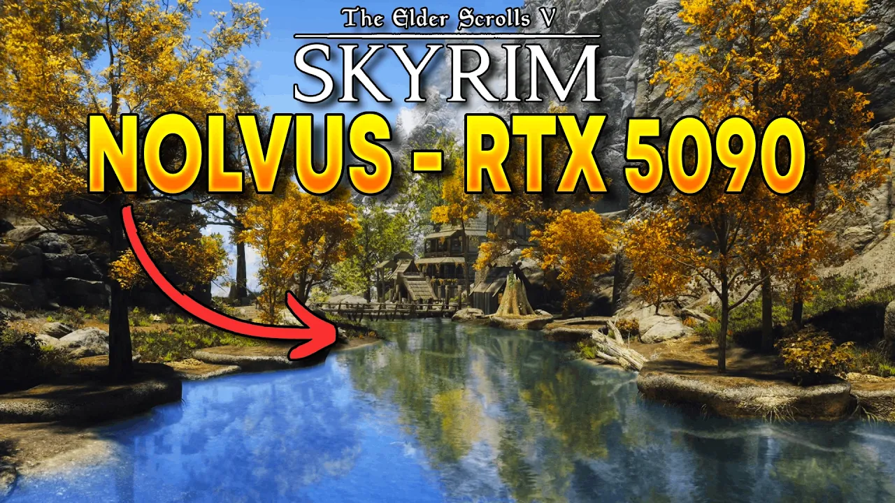I Pushed the RTX 5090 To Its Limit With Skyrim Most Demanding Modlist