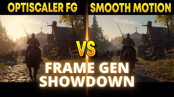 OptiScaler Frame Gen vs Smooth Motion - Which One Actually Performs Better