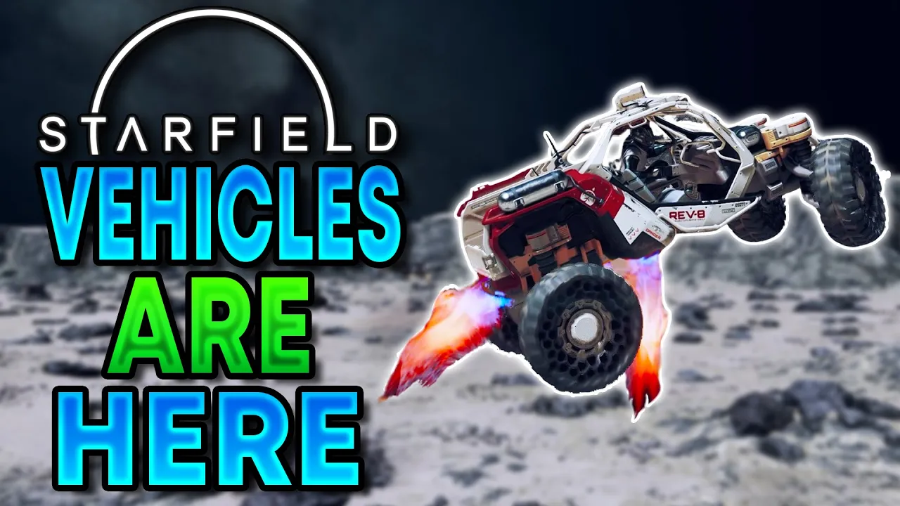 Starfield VEHICLES Update! Gameplay Of The New REV 8