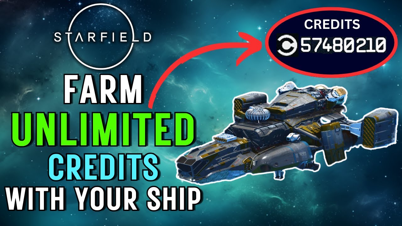 Starfield FARM UNLIMITED CREDITS With Your Ship Xbox & PC (No Resting on Venus or Vendors Required)